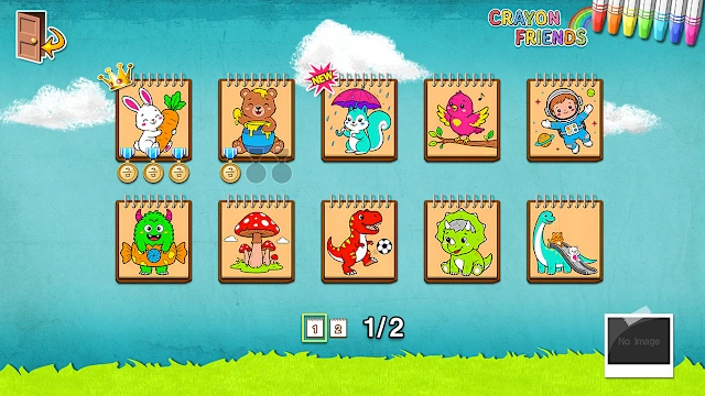 CRAYON FRIENDS screenshot 1