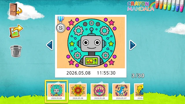 CRAYON MANDALA screenshot 4