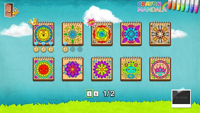 CRAYON MANDALA screenshot 1