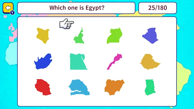 Geo Brain Boost! World Map Silhouette Quiz screenshot 4
