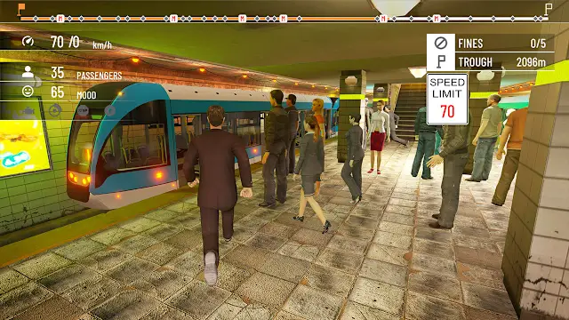 Subway Simulator - Underground Train REMASTER screenshot 6