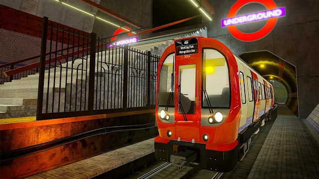 Subway Simulator - Underground Train REMASTER screenshot 3