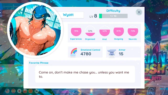 Therian Crush: Wild Animal Boys screenshot 3