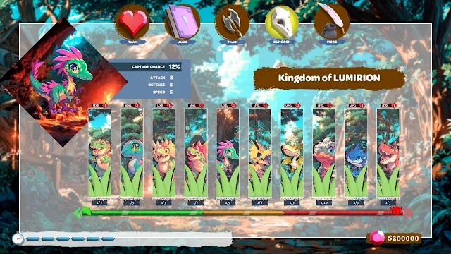 Dino Evolution: Catch Dinosaurs and Raise Anime Primeval Girls screenshot 4
