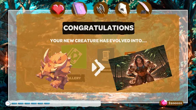 Dino Evolution: Catch Dinosaurs and Raise Anime Primeval Boys screenshot 2
