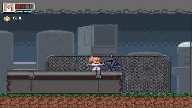 Pixel Game Maker Series Arcanion: The Mekanos Invasion screenshot 1