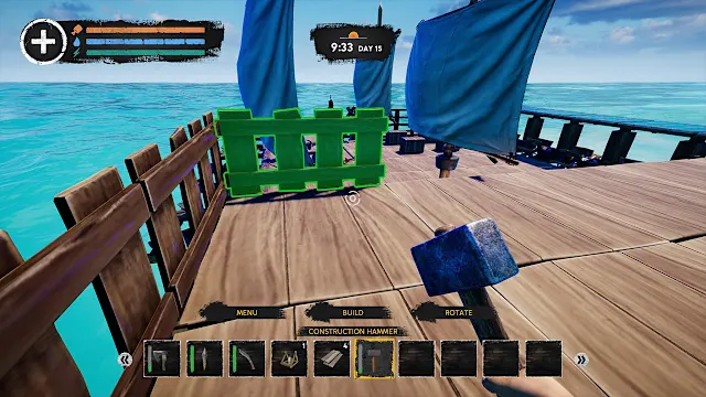 Ocean Shark Survival - Float Home Builder Simulator screenshot 1