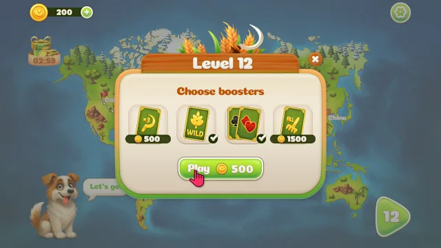 Farming TriPeaks Solitaire screenshot 2