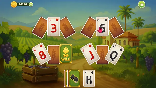Farming TriPeaks Solitaire screenshot 0