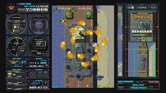 Toaplan Arcade Garage: Flying Fire Shark screenshot 1