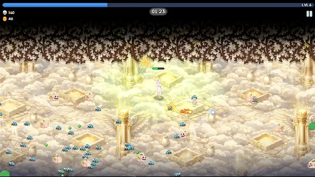 Aphrodite Evolve Weapons Survivor: Greek Gods Versus Heaven screenshot 4