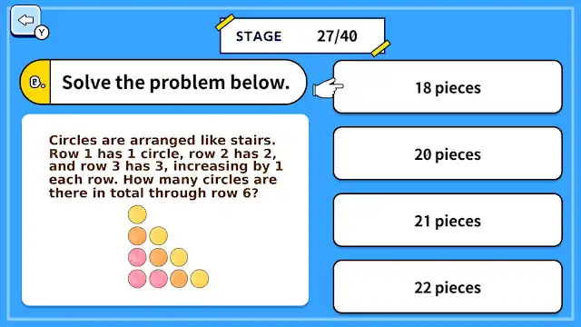 Brain Boost! Basic Math 4-Choice Quiz screenshot 0