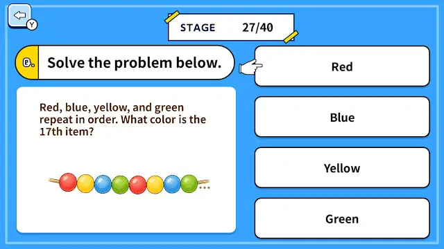 Brain Boost! Basic Math 4-Choice Quiz screenshot 2
