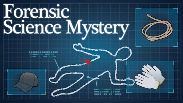 Forensic Science Mystery – Crime Scene Tap & Deduction Game –