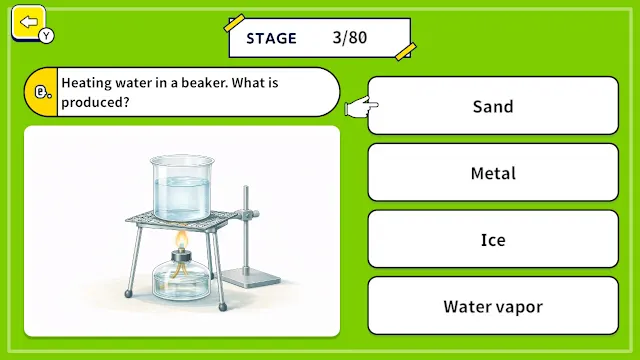 Amazing Lab! Science Experiments Quiz screenshot 1