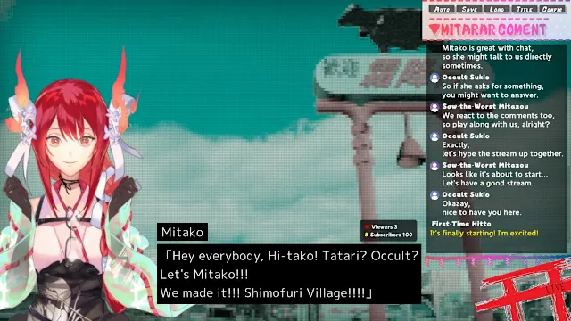 Mitako Tatatari's Cult Village Stream ZP screenshot 2