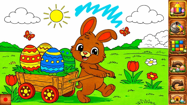Easter Coloring Book for Kids & Toddlers screenshot 4