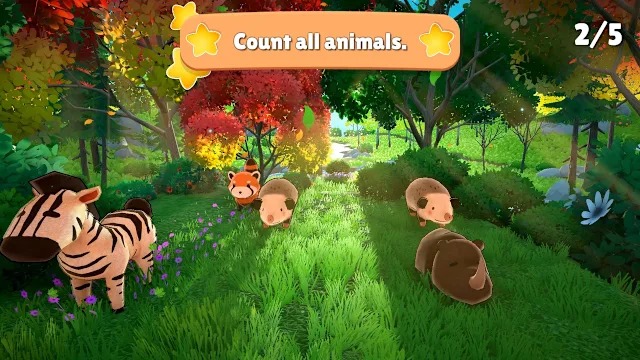 Fluffy Friends - Cute Preschool screenshot 2