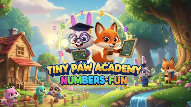 Tiny Paw Academy - Numbers Fun