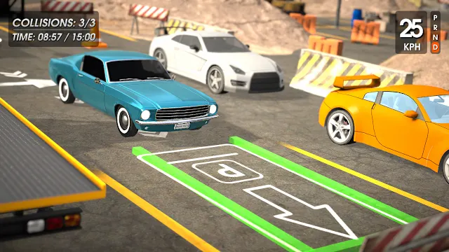 Parking Simulator: Retro Car Driving screenshot 0