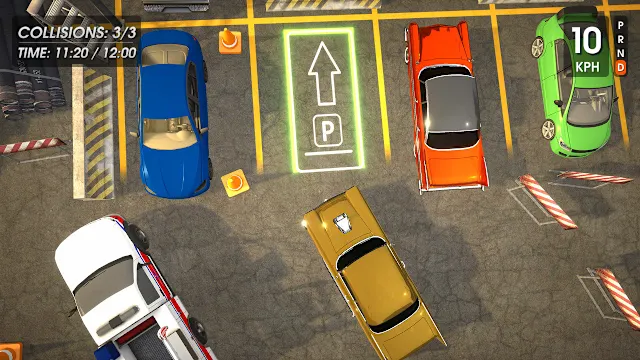 Parking Simulator: Retro Car Driving screenshot 1