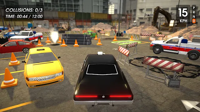 Parking Simulator: Retro Car Driving screenshot 2