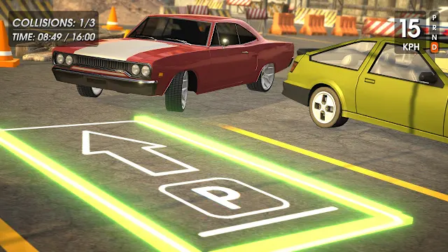 Parking Simulator: Retro Car Driving screenshot 3