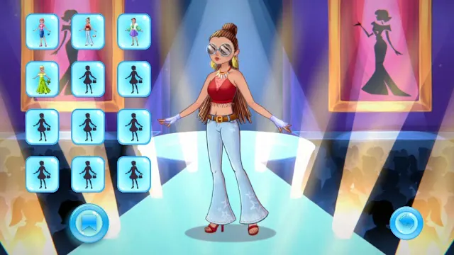Princess Dress Up Collection Fives games in one screenshot 1