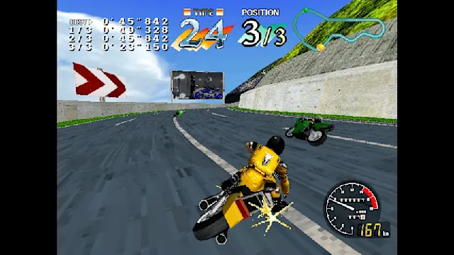 Arcade Archives CYBER CYCLES screenshot 3