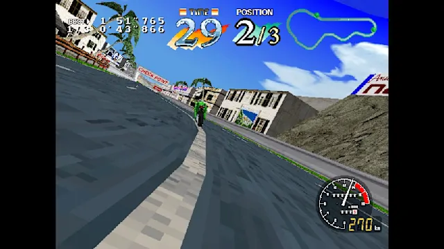 Arcade Archives CYBER CYCLES screenshot 2