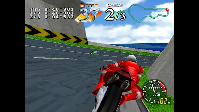 Arcade Archives CYBER CYCLES screenshot 1