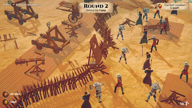 Medieval Castle Siege Defense vs Invaders screenshot 1