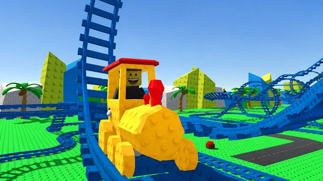 Obby: Build a 3D Amusement Park! screenshot 1