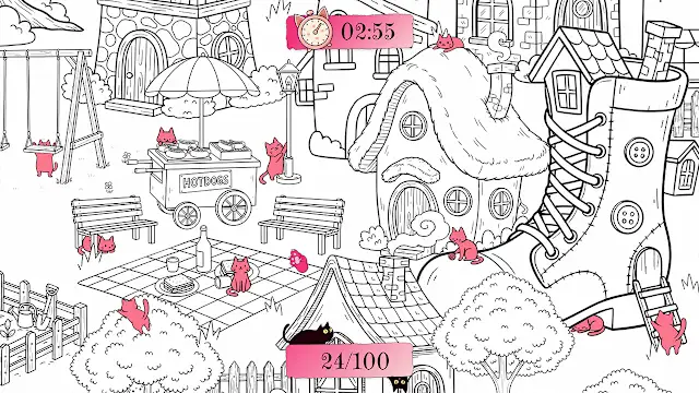 100 Romantic Hidden Cat screenshot 5