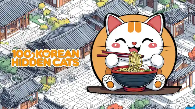 100 Korean Hidden Cats