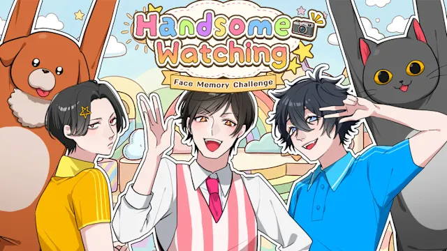 Handsome Watching Face Memory Challenge