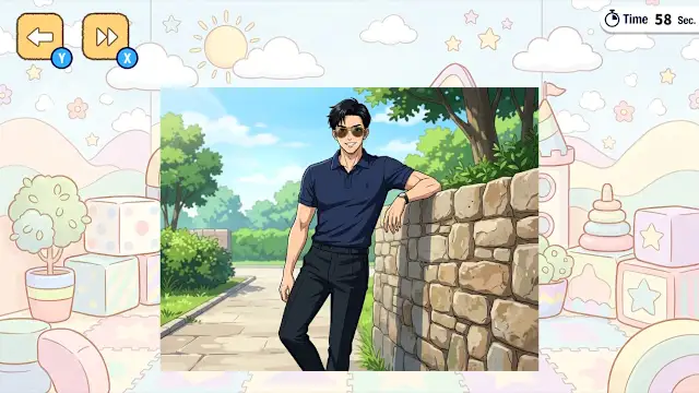 Handsome Watching Face Memory Challenge screenshot 2