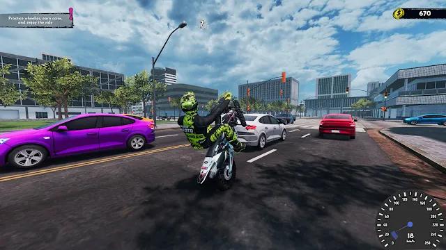 Wheelie Life Simulator screenshot 2