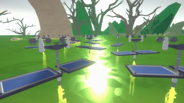 Parkour Obby: Toxic Escape screenshot 0