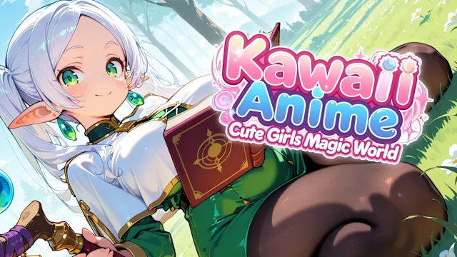 Kawaii Anime: Cute Girls Magic World