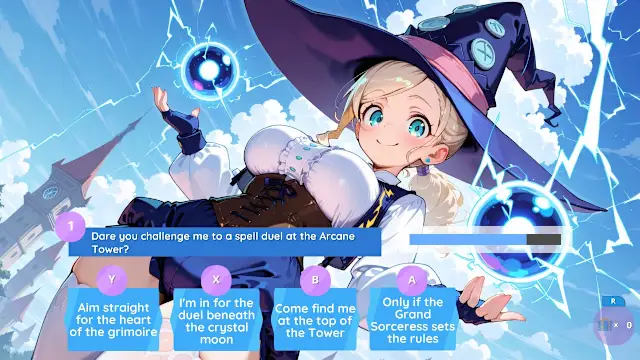Kawaii Anime: Cute Girls Magic World screenshot 0