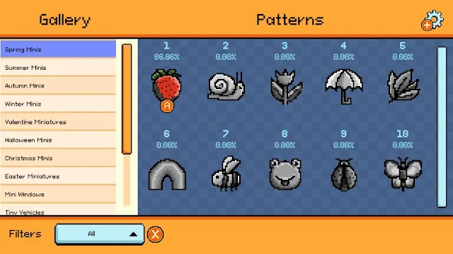 Pixel Cross Stitch: Miniatures screenshot 3