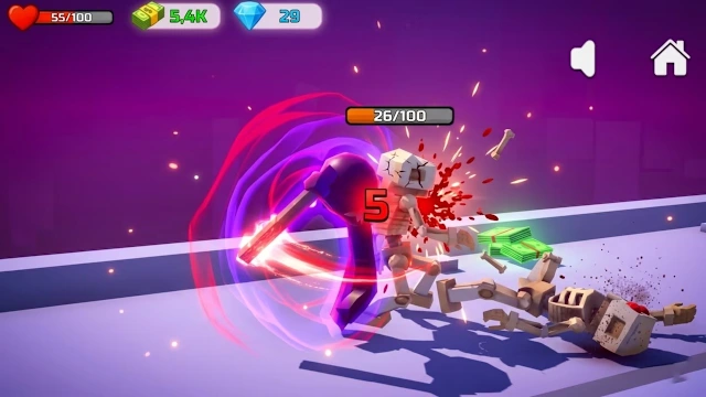 Stickman Monster Battle 3D screenshot 3
