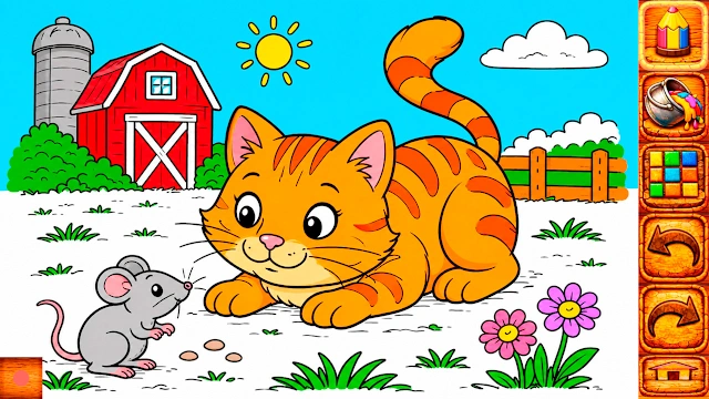 Animal Farm Coloring Book for Kids & Toddlers screenshot 1
