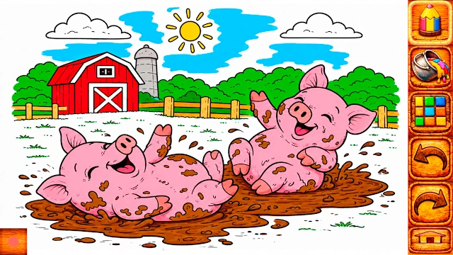 Animal Farm Coloring Book for Kids & Toddlers screenshot 5