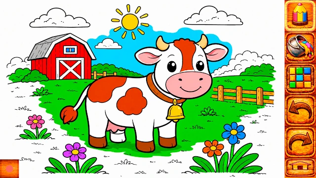 Animal Farm Coloring Book for Kids & Toddlers screenshot 3
