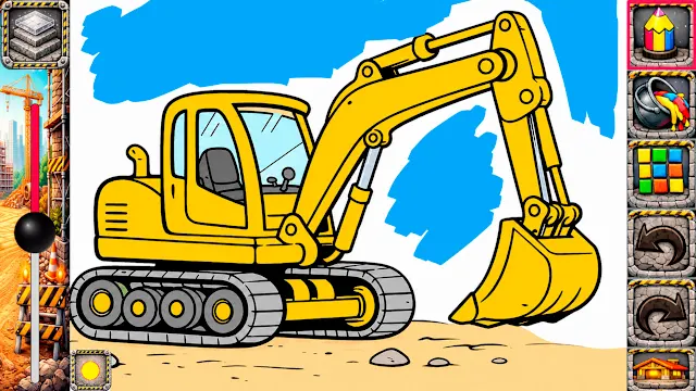 Tiny Builders Coloring Book for Kids screenshot 5