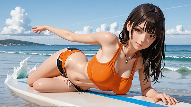 Anime Uni 3D: Hot Vacay screenshot 1