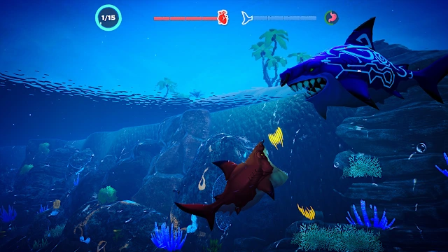 Shark Simulator: Ocean RPG Survival screenshot 1