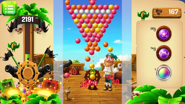 Bubble Shooter Piratery screenshot 4